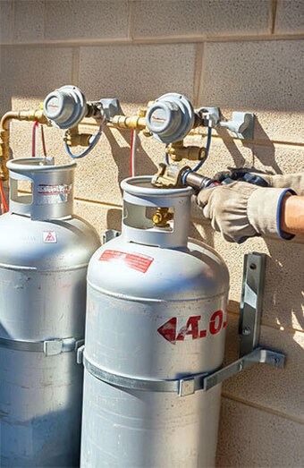 Gas Regulator Cylinder Connection
