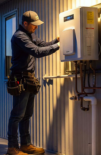 Plumber Working